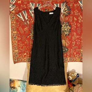 Black Lace Cocktail Dress Flattering